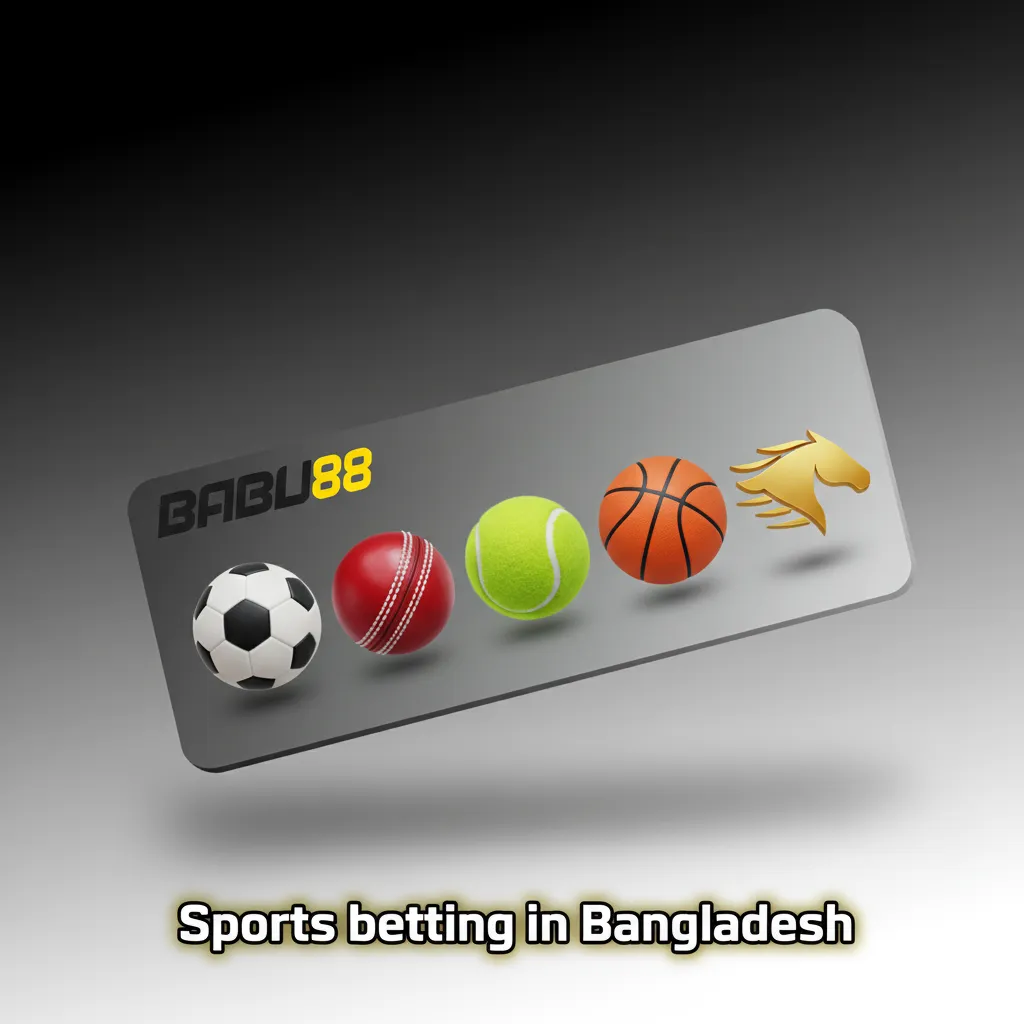 Sports betting in Bangladesh on Babu88 with 25+ sports and live betting: cricket, football, kabaddi, tennis, esports.