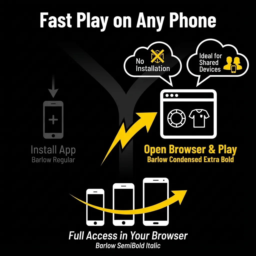 Play Babu88 directly in your mobile browser without app installation