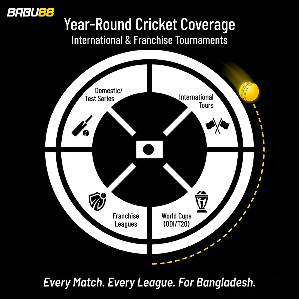 Top Cricket Tournaments and Leagues for Bangladesh Users on Babu88