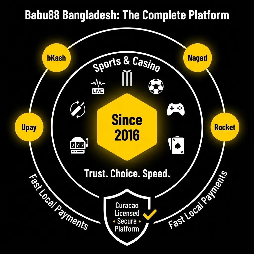 Babu88 Bangladesh - trusted sports betting platform and casino since 2016 under Curacao license