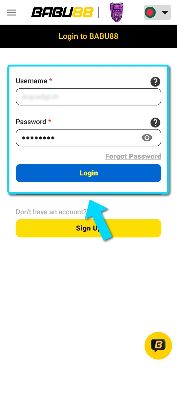 Sign in or sign up in the Babu88 App to access your personal bonuses.