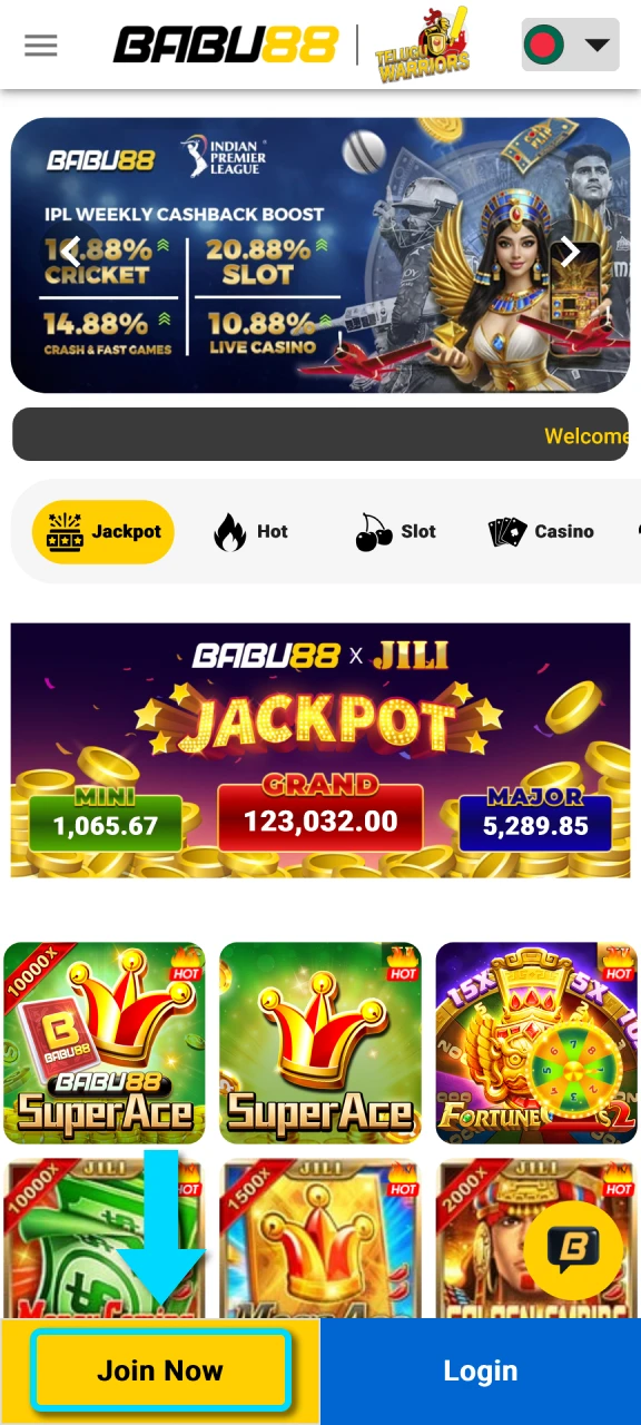 Register a personal profile and begin your Babu88 Cricket Betting journey.