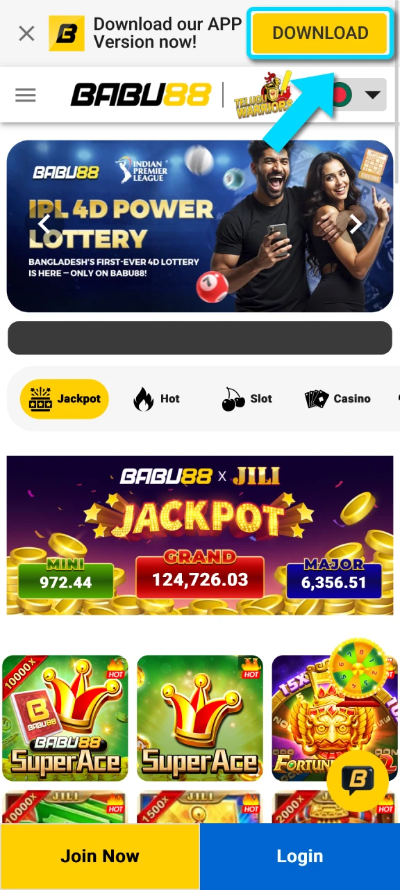 Open the Babu88 official site on iOS to start your betting journey.